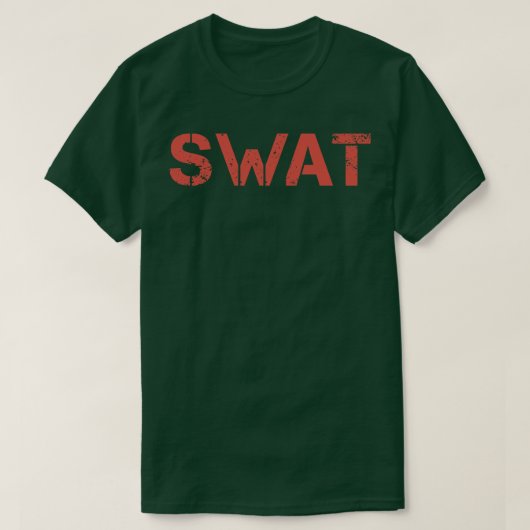 SWAT-beveiliging T-shirt (Design voorkant)