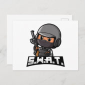 Swat Briefkaart (Voorkant / Achterkant)