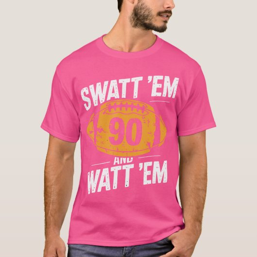 SWat EM en Watt EM 90 Football T-shirt (Voorkant)