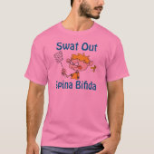 Swat Out Spina-Bifida-Shirt T-shirt (Voorkant)