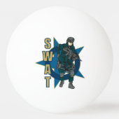 SWAT-politieagent Pingpongbal (Achterkant)