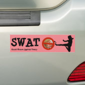 SWAT: Slimme vrouwen tegen Trump Bumpersticker (Op auto)