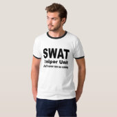 SWAT Sniper Unit T-shirt (Voorkant volledig)