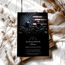 SWAT Team Amerikaanse Vlag Afstuderen
