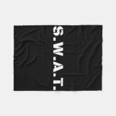 SWAT Team Boys Halloween Kostuum Kinder Tactische  Fleece Deken (Voorkant (Horizontaal))