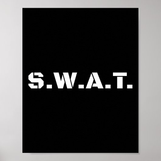 SWAT Team Boys Halloween Kostuum Kinder Tactische  Poster (Voorkant)