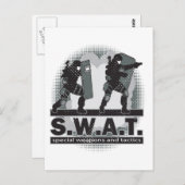 SWAT Team Entrance Briefkaart (Voorkant / Achterkant)