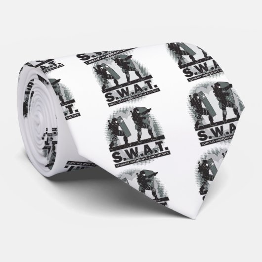 SWAT Team Entrance Stropdas (Opgerold)