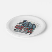 SWAT Team House Papieren Bordje (Gekanteld)