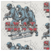 SWAT Team House Stof (Close Up)