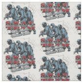 SWAT Team House Stof (Swatch)