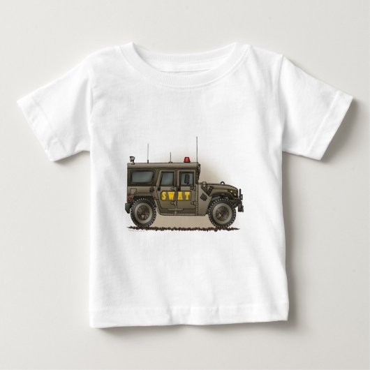 SWAT Team Hummer Baby T-shirt (Voorkant)