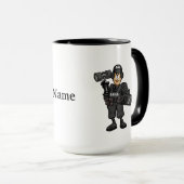 SWAT Team Policeman Mok (Voorkant rechts)