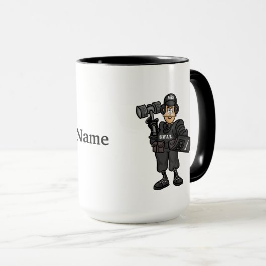 SWAT Team Policeman Mok (Voorkant rechts)