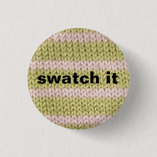 "Swatch It" breibadge Ronde Button 3,2 Cm