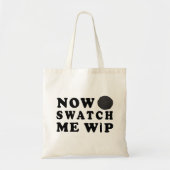 Swatch me WIP - Yarn Craft Lingo Tote Bag (Voorkant)