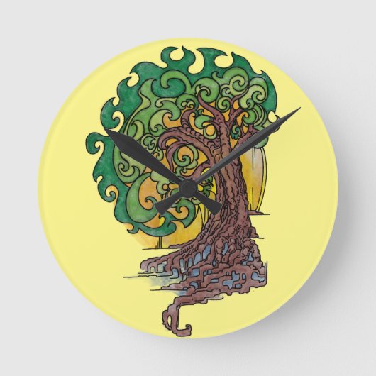 Sway Fancy Ronde Klok (Voorkant)