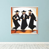 sway L panel Canvas Afdruk (Insitu (Houten vloer))