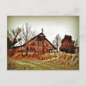 Swayback Barn Briefkaart (Voorkant)