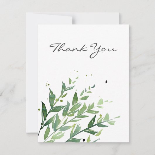 "Swaying 2" Bedankkaart (Voorkant)