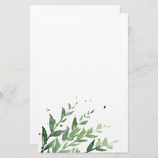 "Swaying 2" Briefpapier (Voorkant / Achterkant)