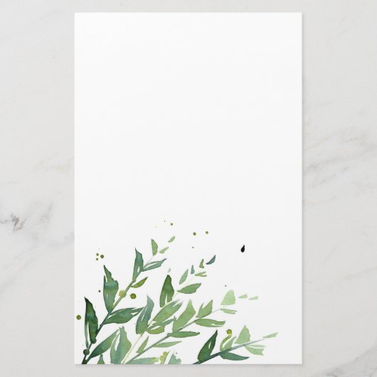 "Swaying 2" Briefpapier (Voorkant)