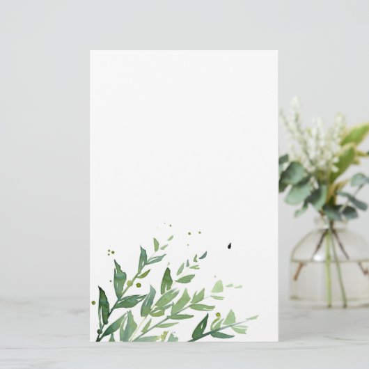 "Swaying 2" Briefpapier (Staand voorkant)