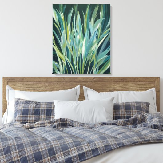 Swaying Leaves Canvas Afdruk (Insitu (Slaapkamer))