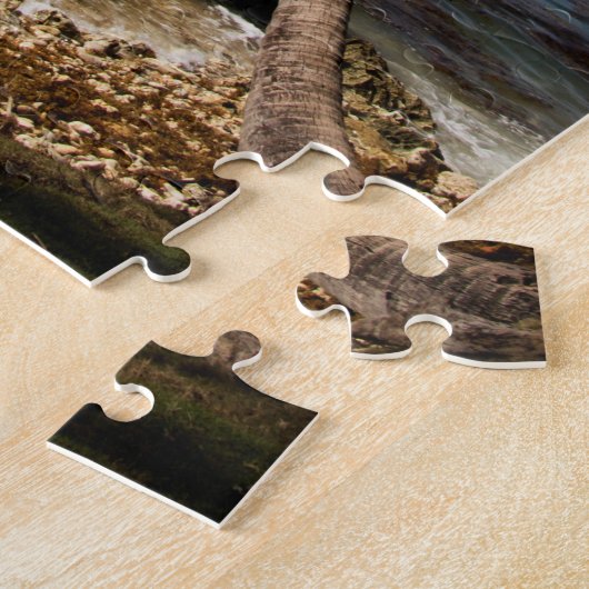 Swaying Palms, Soup Bowl, Bathsheba, Barbados Legpuzzel (Zijkant)