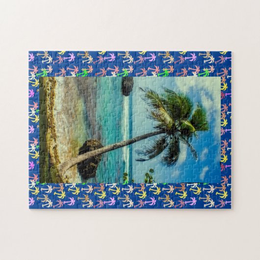 Swaying Palms, Soup Bowl, Bathsheba, Barbados Legpuzzel (Horizontaal)