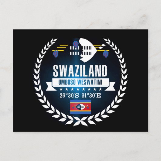 Swaziland Briefkaart (Voorkant)