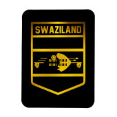 Swaziland Emblem Magneet (Verticaal)