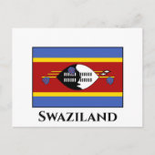 Swaziland Flag Briefkaart (Voorkant)