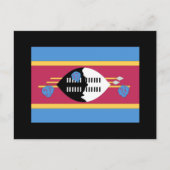Swaziland Flag Briefkaart (Voorkant)