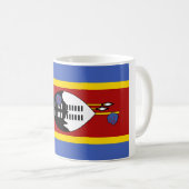 Swaziland Flag Koffiemok (Voorkant rechts)