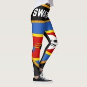 Swaziland Flag Leggings (Rechts)