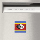 Swaziland Flag Magneet (Insitu (Vaatwasser))