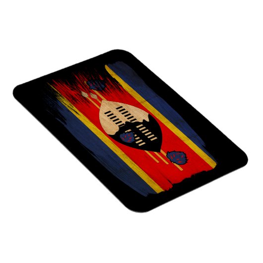 Swaziland Flag Magneet (Rechterzijde)