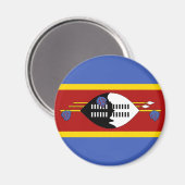 Swaziland Flag Magnet (Voorkant / Achterkant)