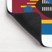 Swaziland Flag Mousepad Muismat (Hoek)