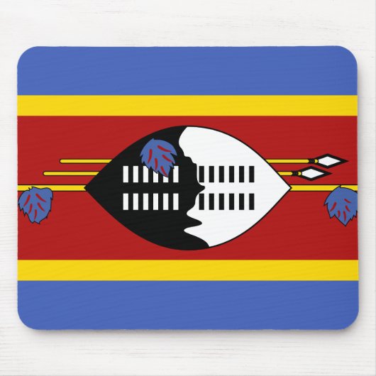 Swaziland Flag Muismat (Voorkant)