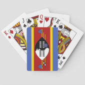 Swaziland Flag Pokerkaarten (Achterkant)