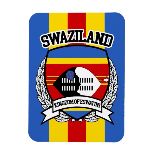 Swaziland Magneet (Verticaal)