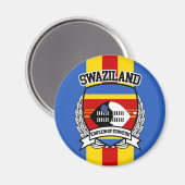 Swaziland Magneet (Voorkant / Achterkant)