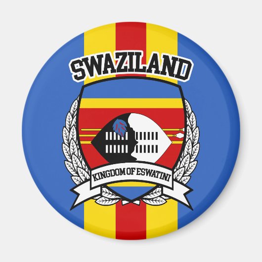 Swaziland Magneet (Voorkant)
