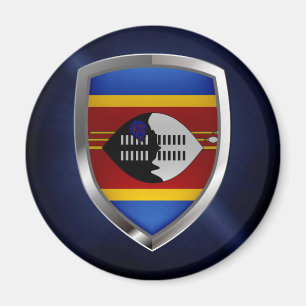 Swaziland Metallic Emblem Magneet