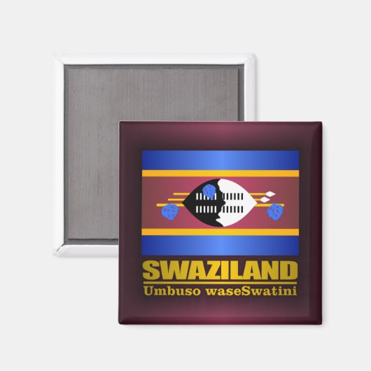 Swaziland Pride Magneet (Voorkant / Achterkant)