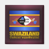 Swaziland Pride Magneet (Voorkant)