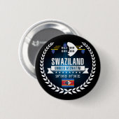 Swaziland Ronde Button 5,7 Cm (Voorkant /achterkant)