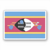 Swaziland Sticker (Voorkant)